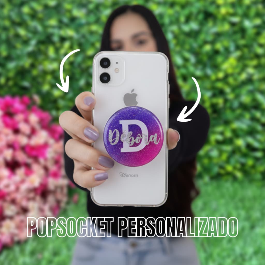 Pop socket Personalizado Resina