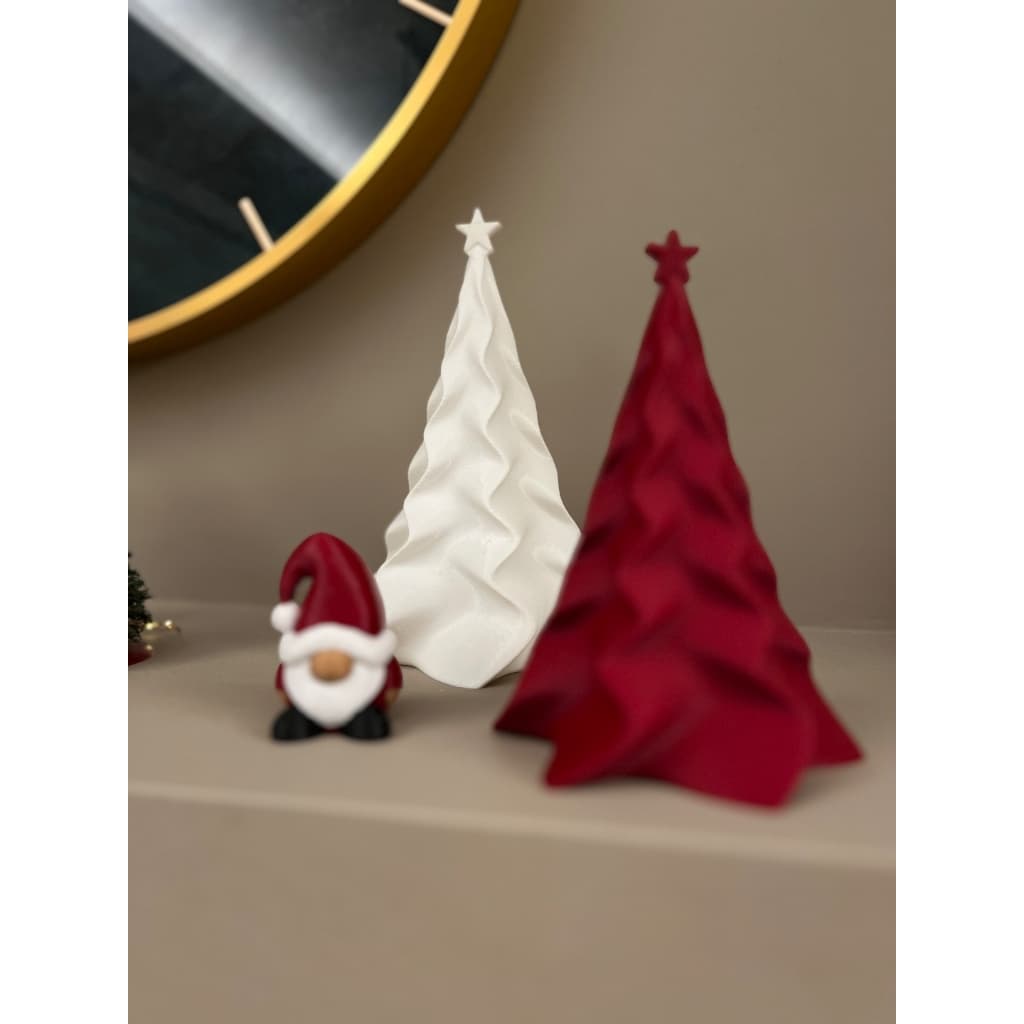 Arvore Natal Decoracao Natalina Charmosa Moderna Elegante Minimalista Mesa Estante Presente Criativa Tendencia Novidade