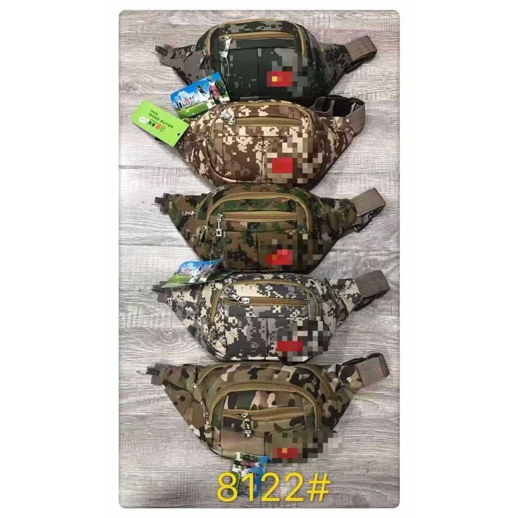 pochete masculina camuflada