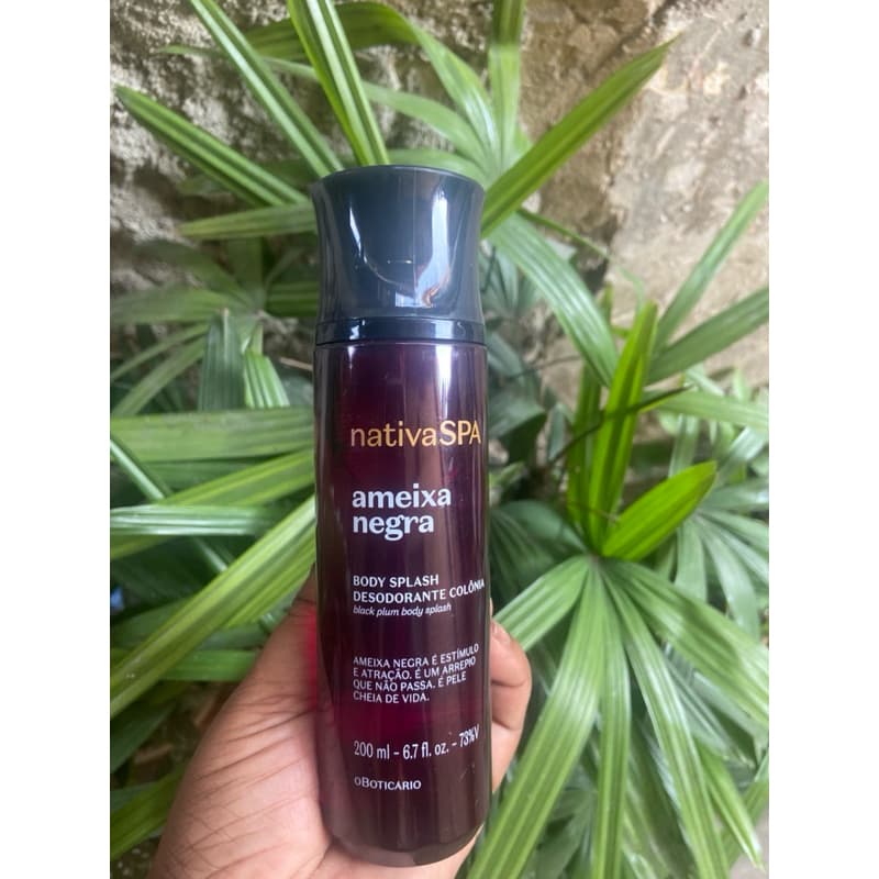Ameixa Negra Body Splhash Oboticario 200 Ml
