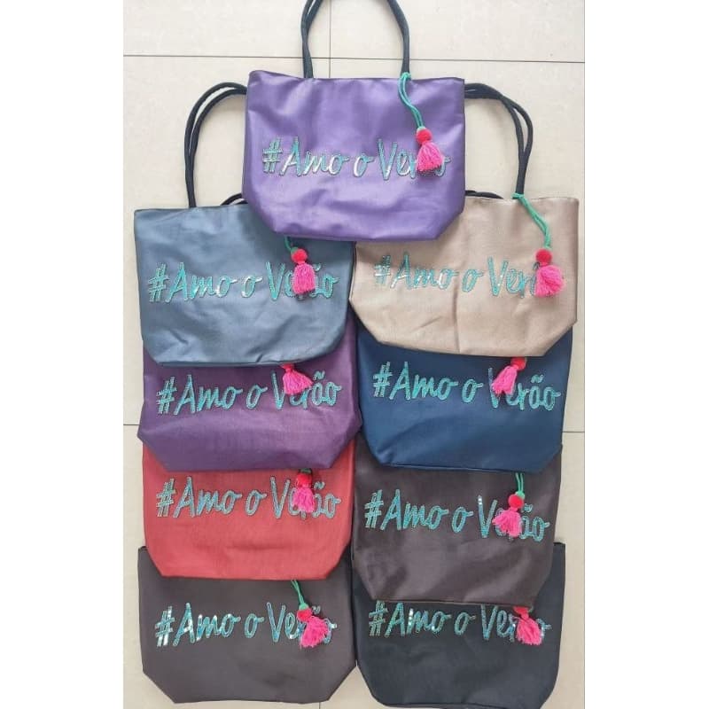 Bolsa De Praia Modelo Sol e Praia