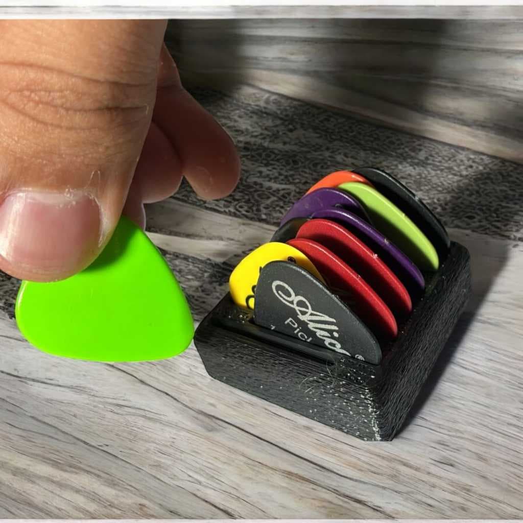 Suporte para Palhetas de Violão e Guitarra