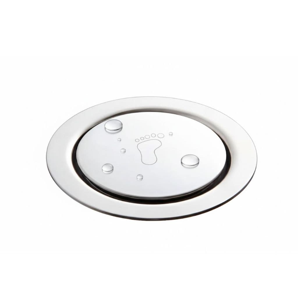 Ralo Redondo Click Inteligente Aço Inox 10cm Veda Mal Cheiro