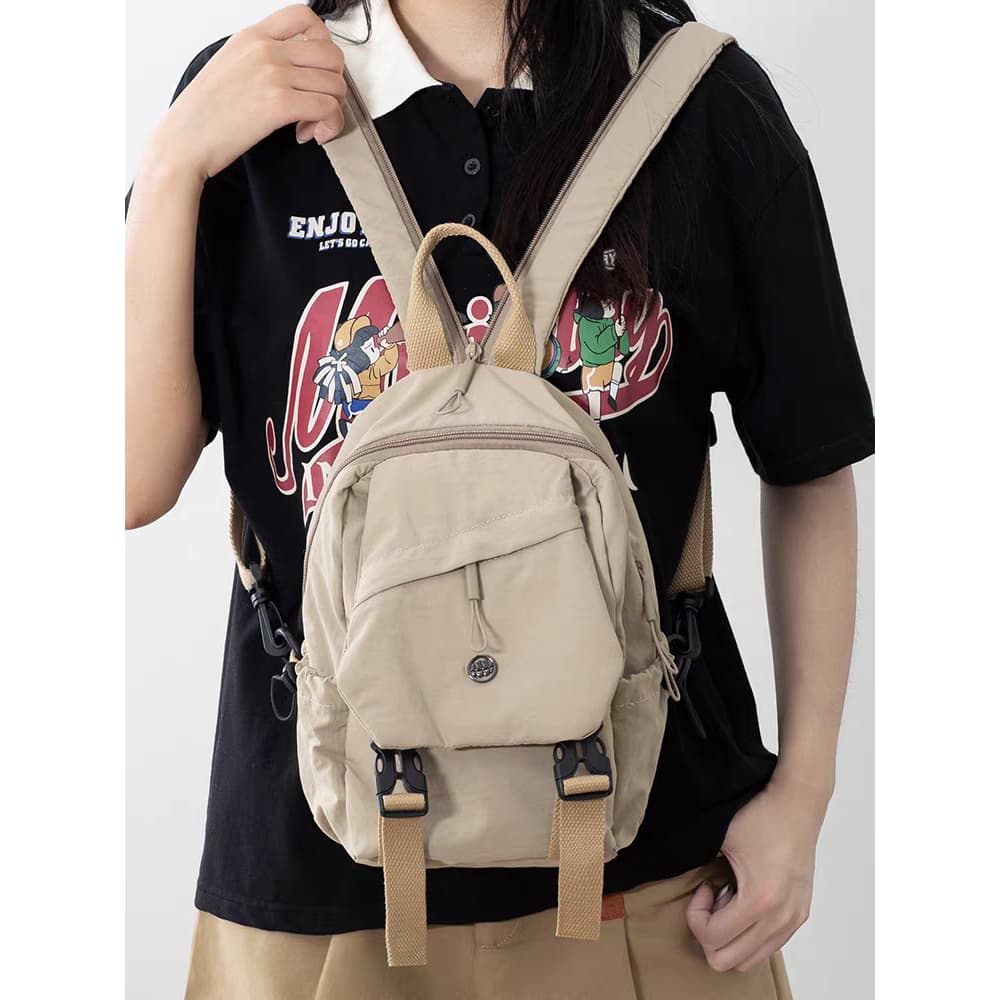 Xaviera Bolsa pochete feminina e masculina vira Mochila Casual XV-2454 com Bolso Frontal