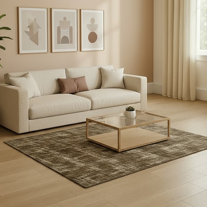 Tapete Marrom para Sala Grande Ideal para Quarto
