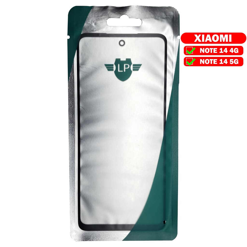 Vidro da Tela Redmi Note 14 4G / Note 14 5G | Cola OCA