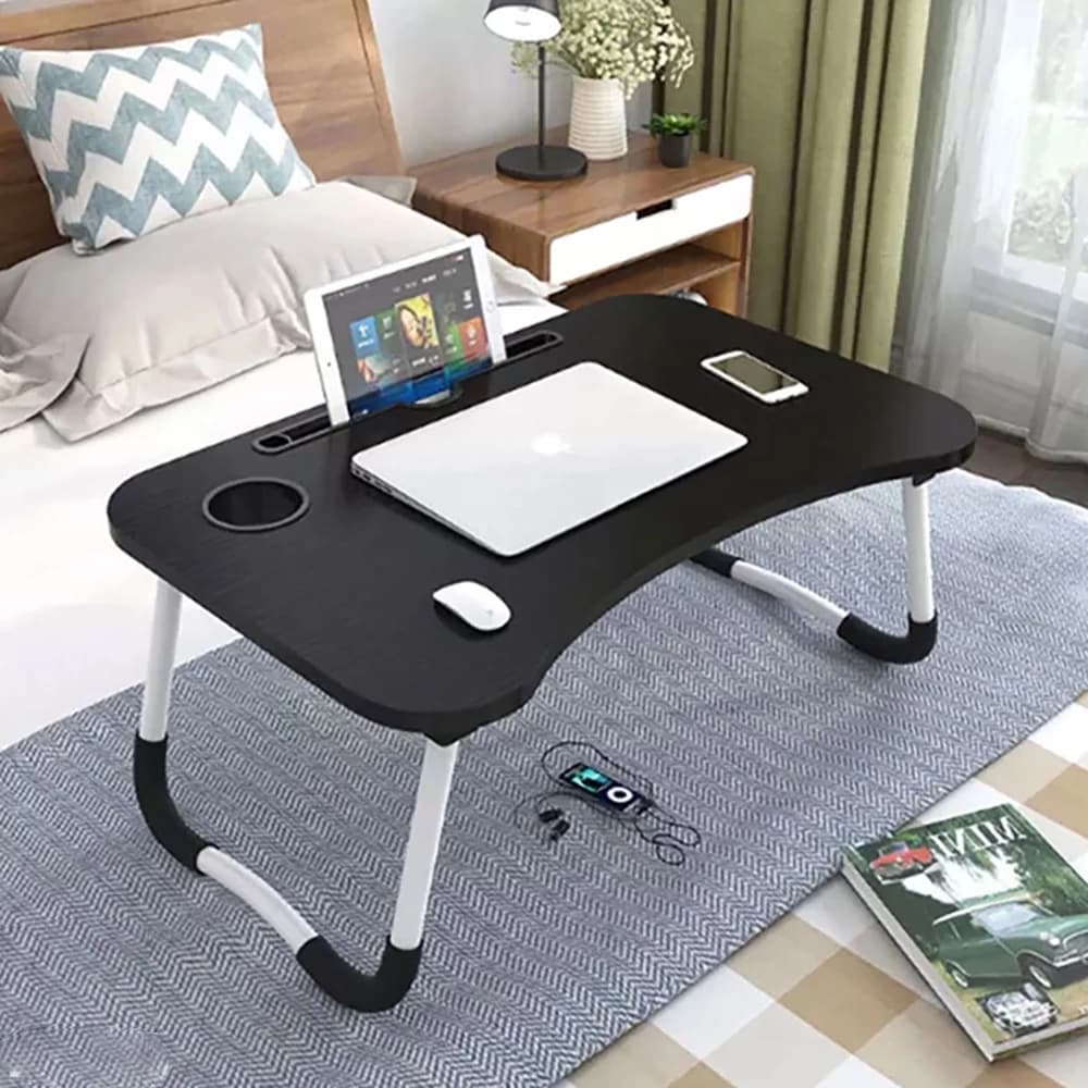 Mesa para Notebook home office trabalho Portátil Dobrável praticidade suporte de apoio resistente