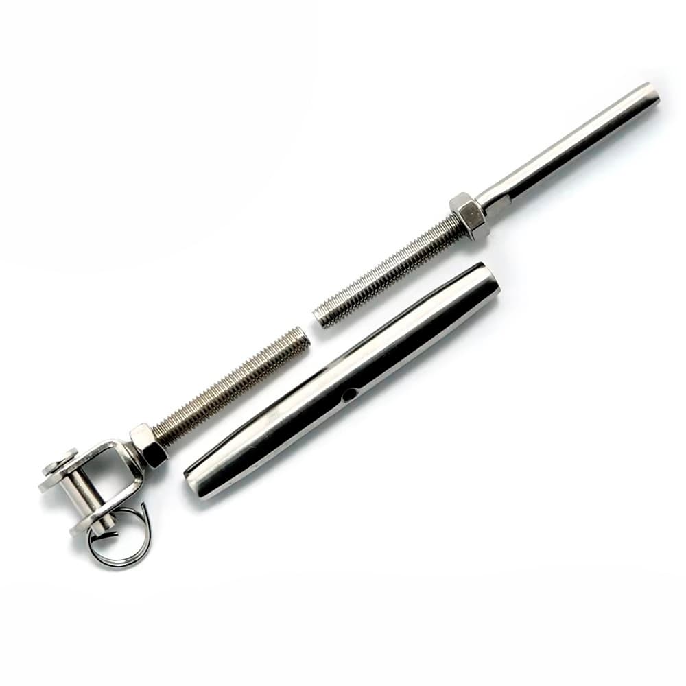 Esticador Tubular Manilha/terminal prensável Aço Inox Aisi 316 M16