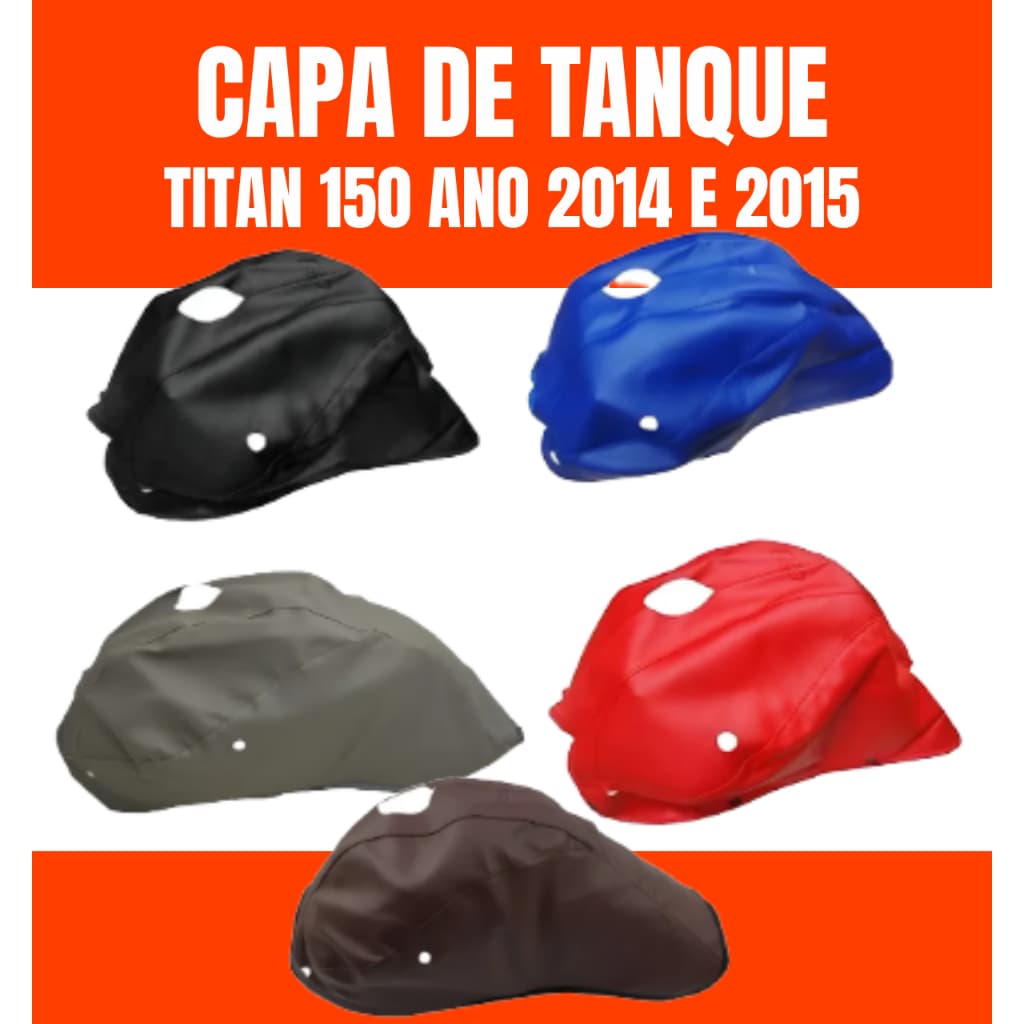 Capa Tanque Honda Titan 150 Ano 2014 A 2015