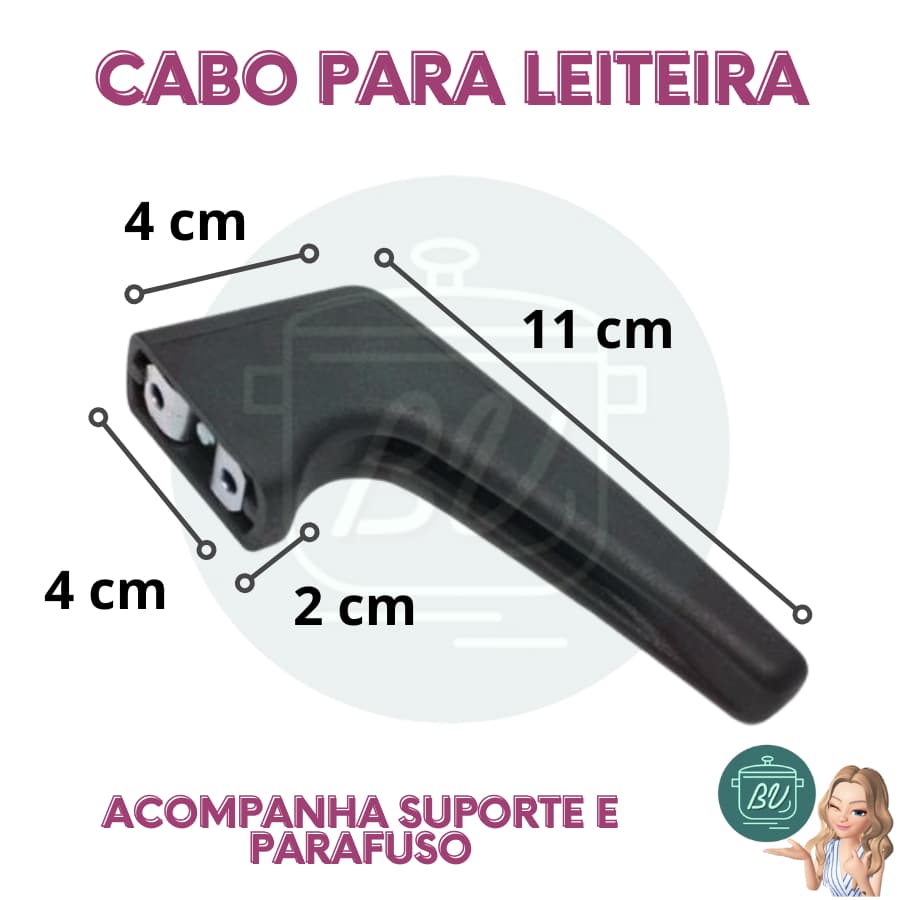 Cabo de leiteira caneca (Marmicoc)