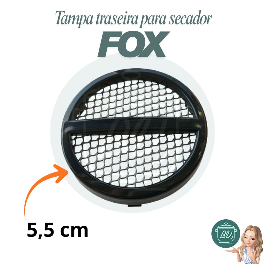 Tampa traseira + tela protetora de secado compatível Taiff Fox / New Smart