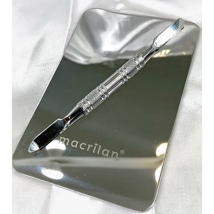 Placa e Espátula Para Maquiagem - MACRILAN