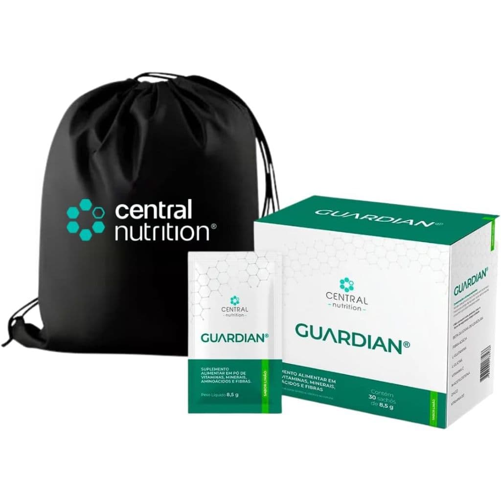 Guardian Limão - 30 sachês - Central Nutrition + Bag Exclusiva