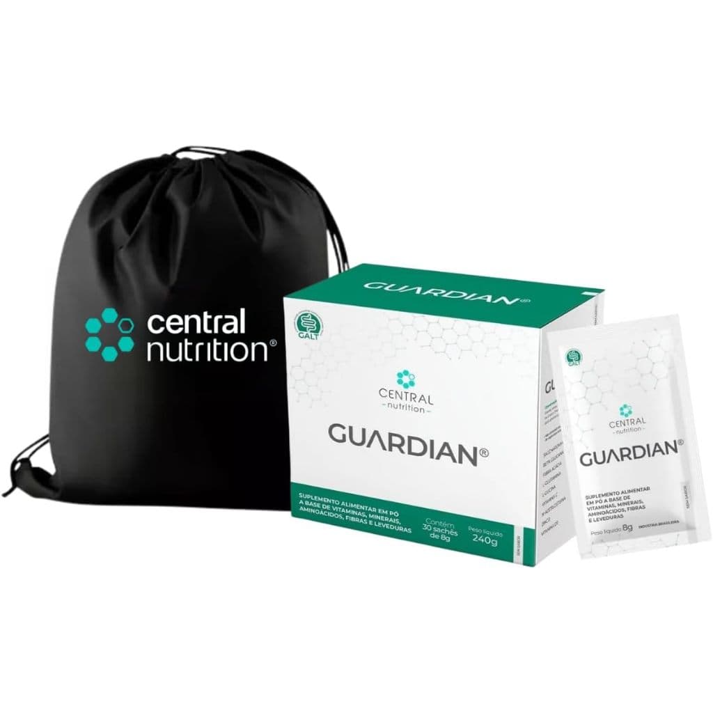 Guardian - 30 saches - Sem Sabor - Central Nutrition + Bag Exclusiva