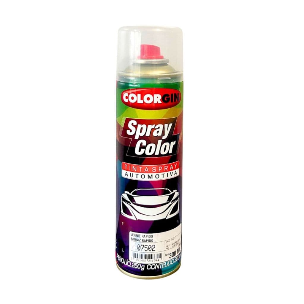 SPRAY COLOR VERNIZ RAPIDO 300 ML - COLORGIN