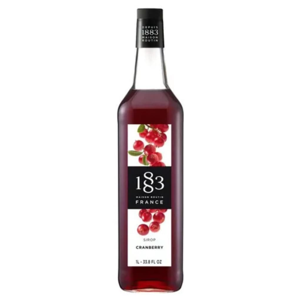 Xarope Cranberry 1883 Maison Routin 1l - Importado
