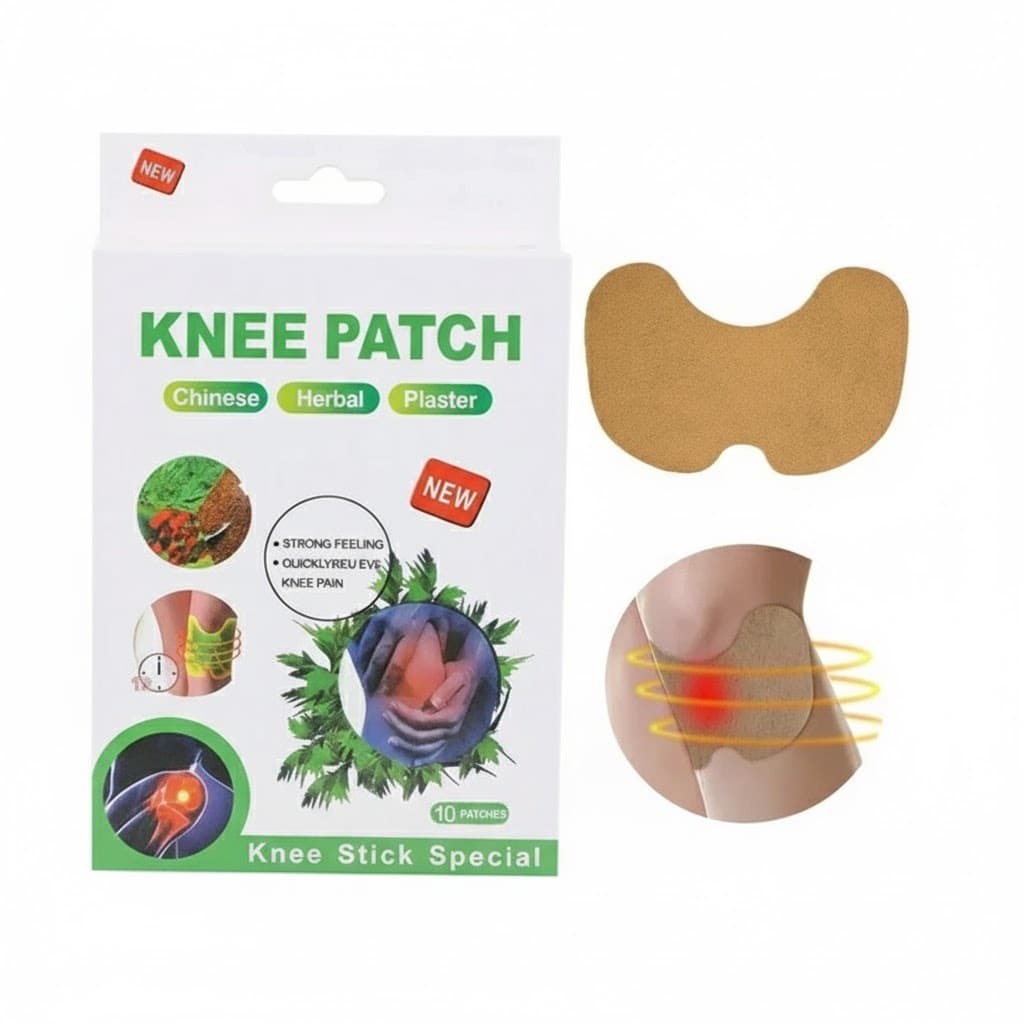 Adesivo de Joelho - Emplastro Alivio de Dores Musculares Articulares 10 Unidades Knee Patch