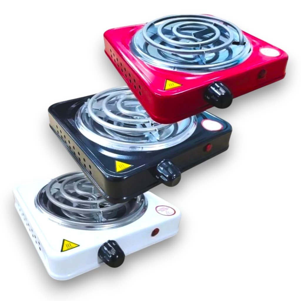 Fogareiro Elétrico Camping 1000 Watts 1 Boca Portátil 110v Ou 220v Premium