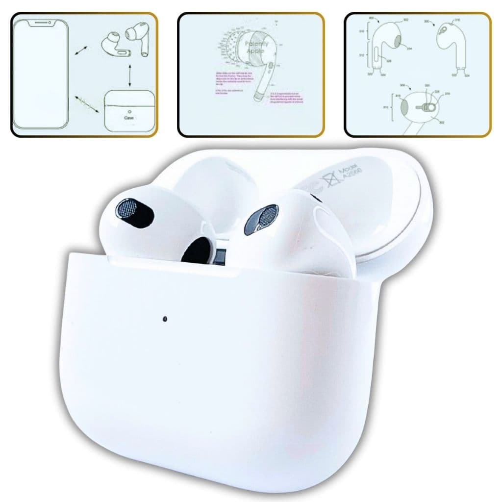 Fone de Ouvido Bluetooth Sem Fio TWS In Ear Áudio Espacial Compatível iPhone Android Chamadas Música 5.0