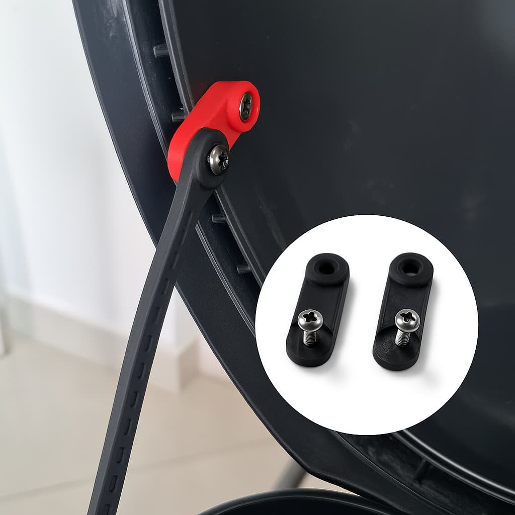 Prolongador de limitador para Baú GIVI (não acompanha cinta)