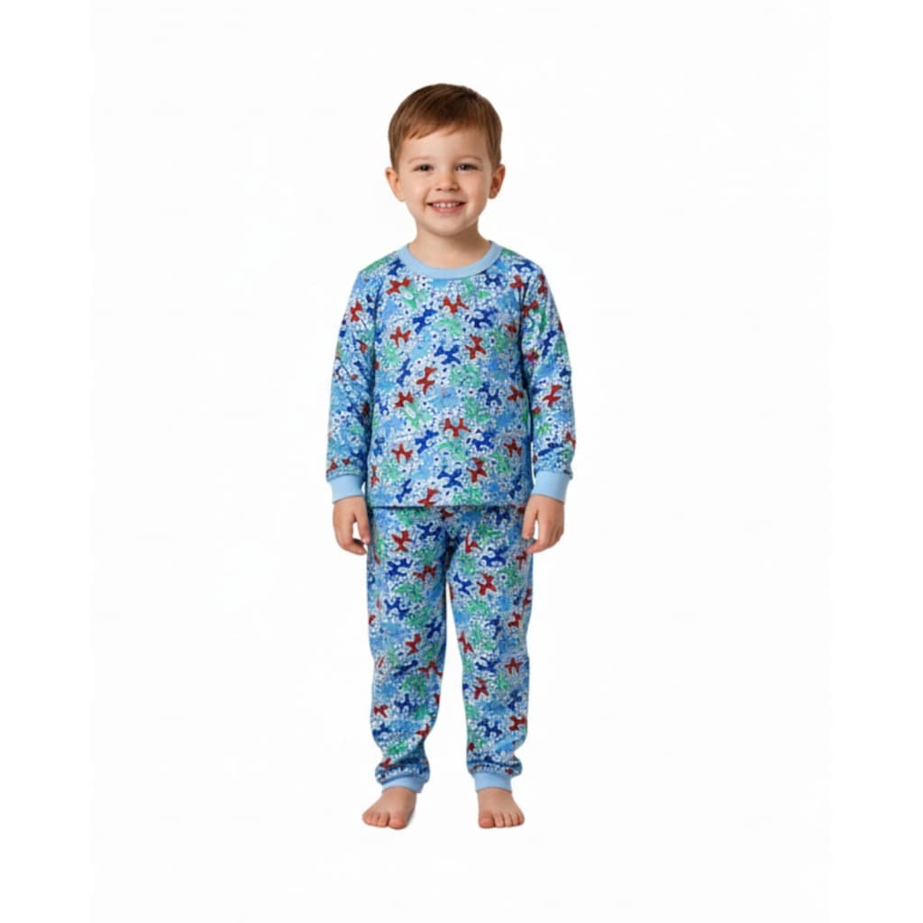 Pijama inverno  bebê de Menino e Menina manga longa  - Conforto e Estilo para Seu Pequeno!