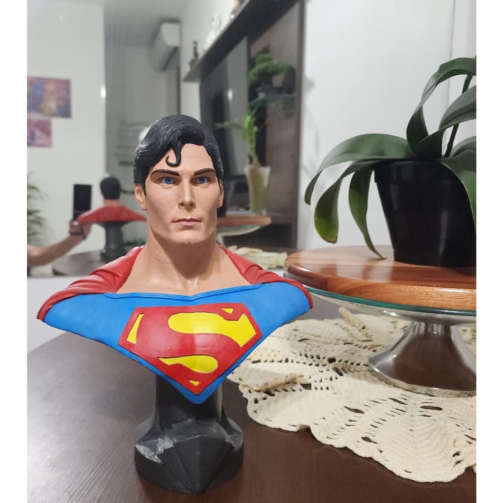 Superman Christopher Reeve Busto 30cm