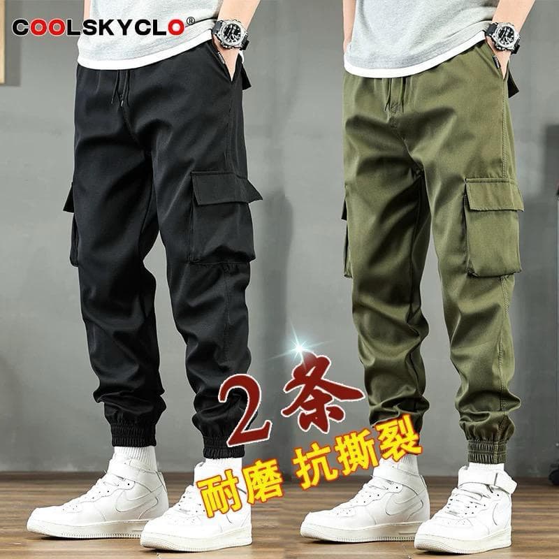 calça sarja masculina | tecido leve confortável