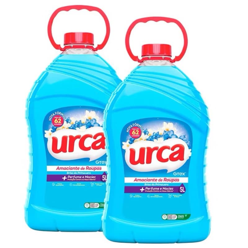 KIT AMACIANTE URCA FLORAL BRISA 5 LITROS