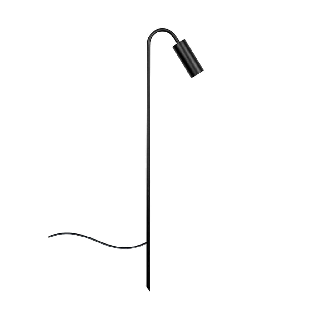 Balizador Espeto Luminária Jardim Escada Curvo 50cm
