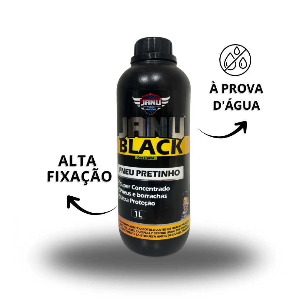 Pretinho Janu Black 1L  - Alta fixação