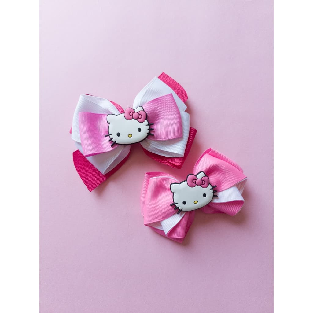 Laço Hello Kitty - acessorio - dia das crianças - enxoval - maternidade