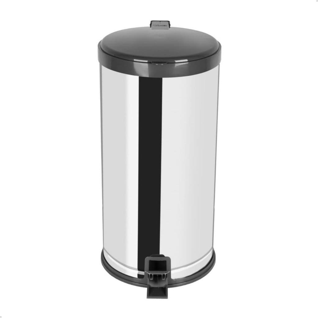 Lixeira Resistente Cozinha Quarto 20L Pedal Aço Inox Moderna