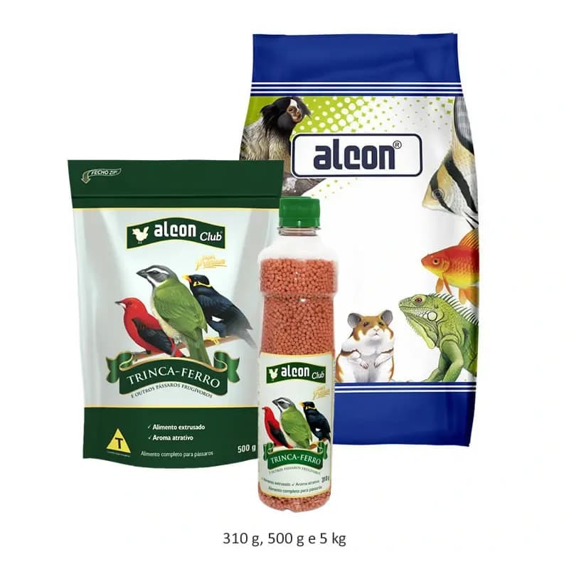 Alcon Club Trinca Ferro 310G – Nutrição Premium para pássaros