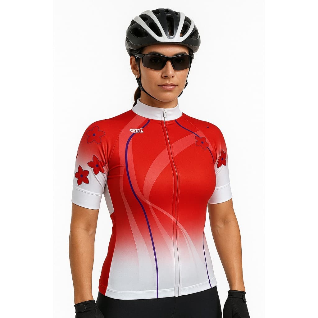 Camiseta De Ciclismo Gtx Flores Mtb