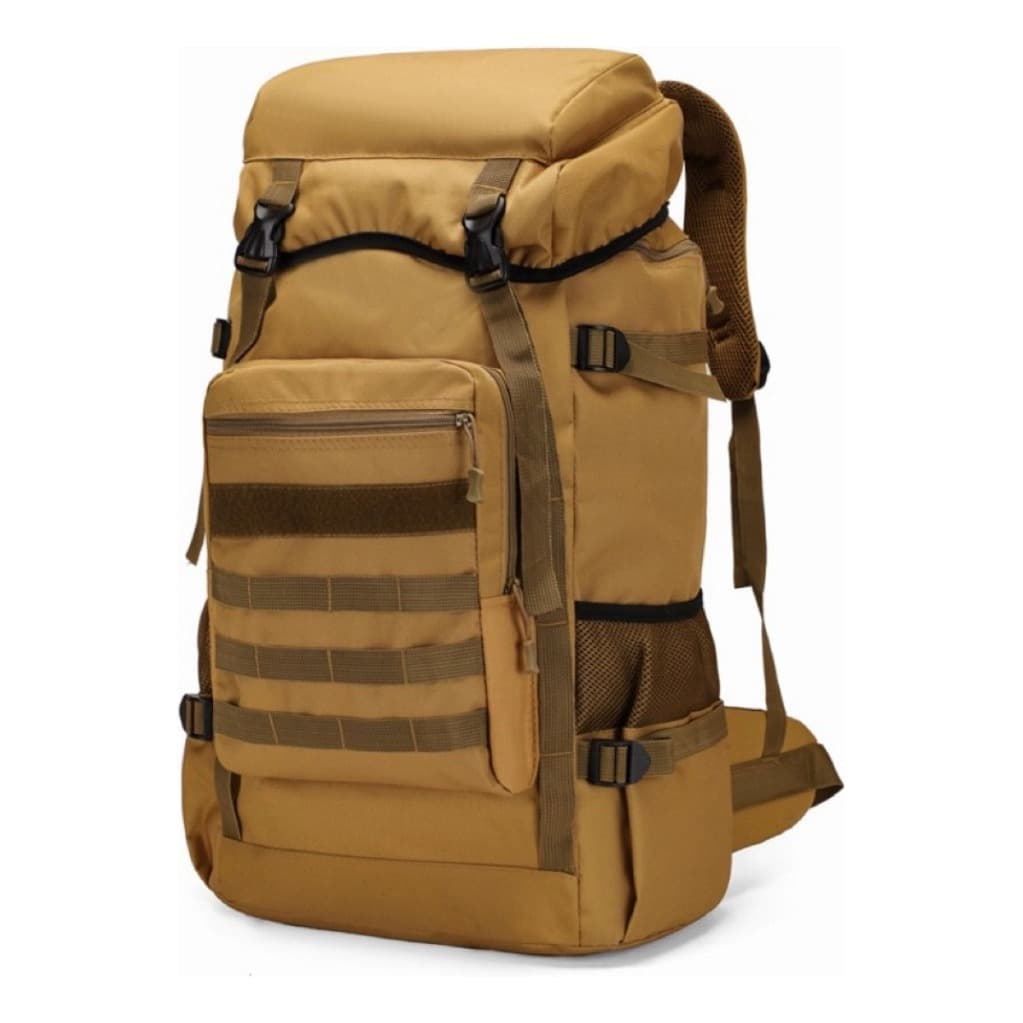 Mochila Esportiva De Camping 80L Impermeável Reforçada Trilha Viagem e Aventura