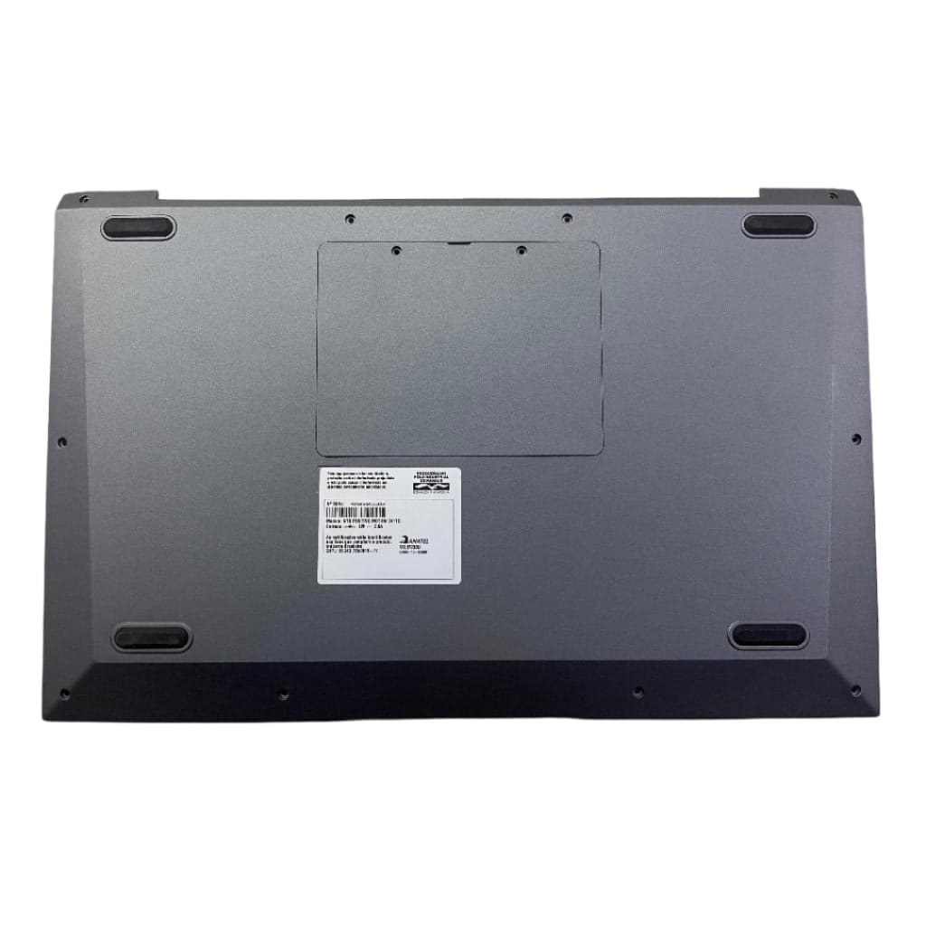 CARCAÇA BASE INFERIOR NOTEBOOK POSITIVO MOTION C4500Di/PC:11144008/CINZA ESCURO.