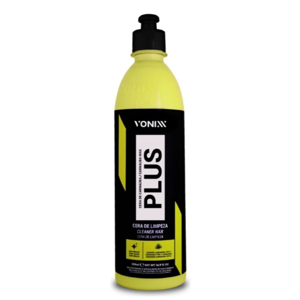 Cera Carnaúba Plus Vonixx 500ml Cera Líquida Automotiva