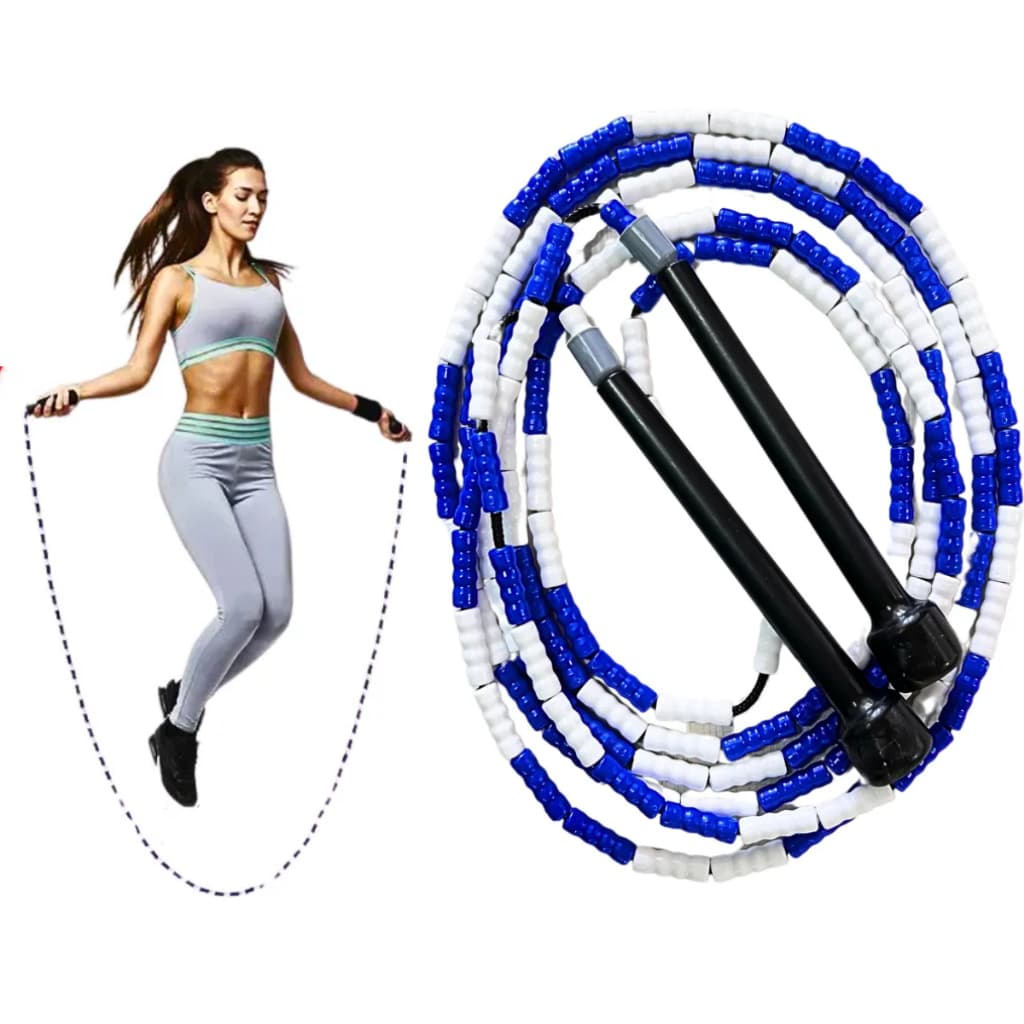 Corda De Pular Segmentada Prottector Freestyle Com Manopla Profissional