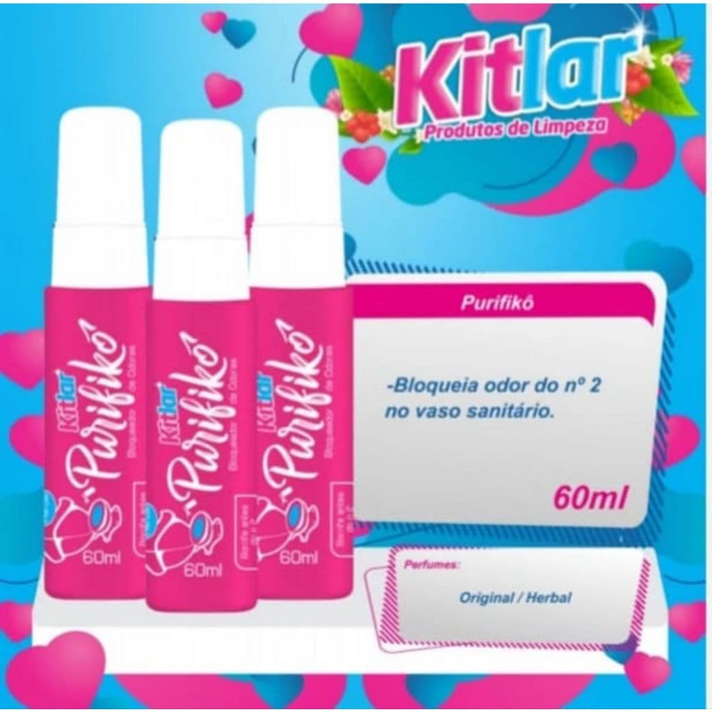 Bloqueador de Odores Kit Lar 60ml Purifiko