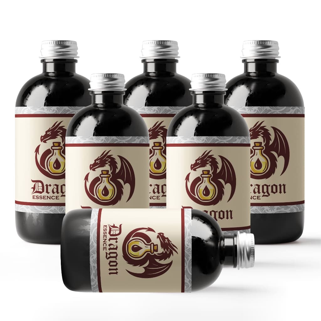 Kit 6 Essências Aromáticas Lipossolúveis (Óleo) 100ml – Dragon Essence | +250 Opções Disponíveis