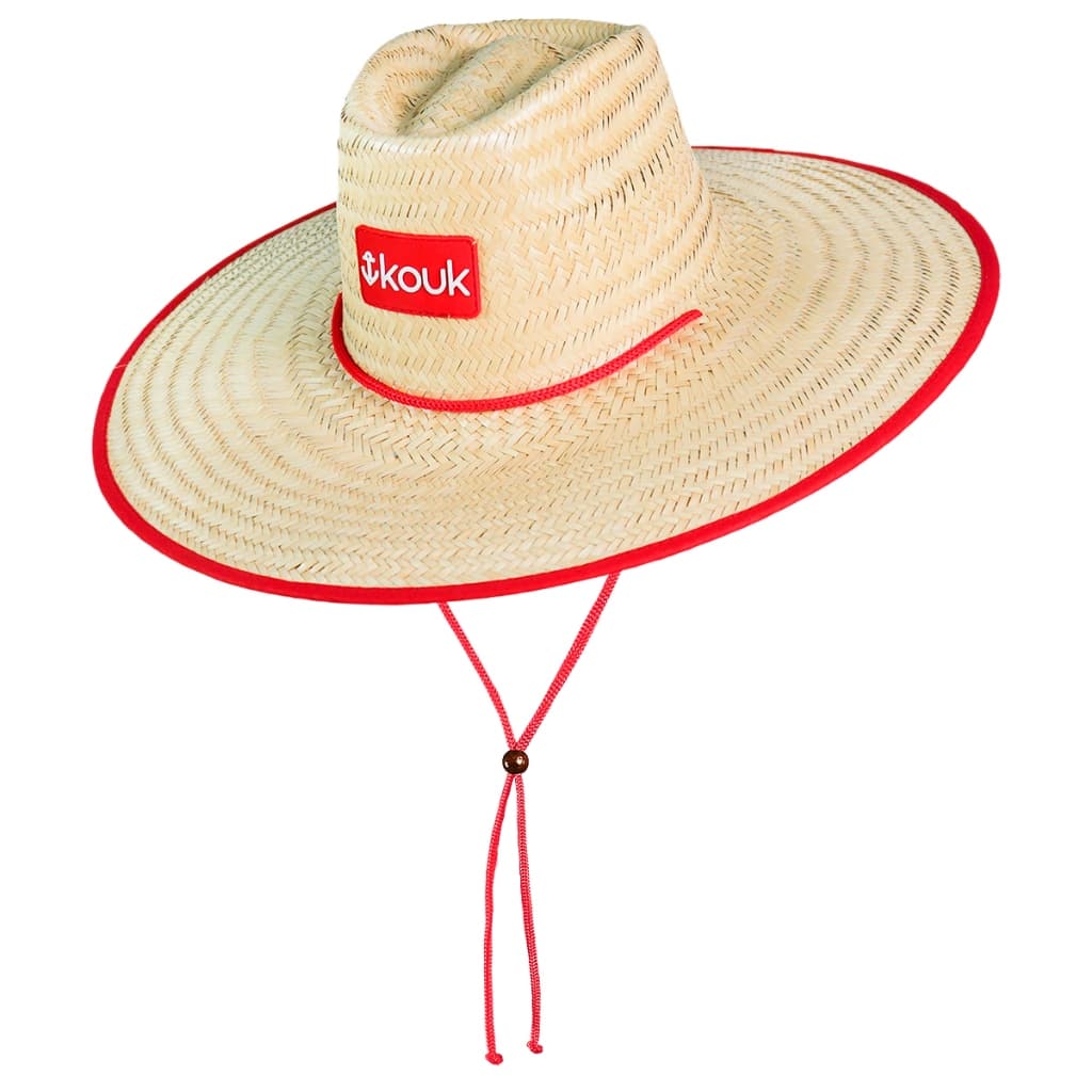 Chapéu de Palha Nacional Viés Surf Praia Saída Sol Verão Piscina na Moda Masculino Feminino Cores