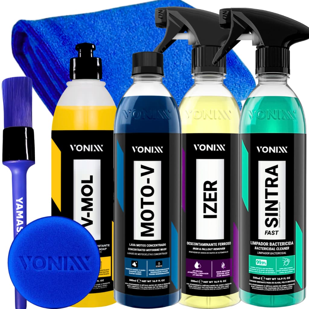 Limpeza Automotiva Sintra Izer V-Mol Moto-V 500ml Vonixx