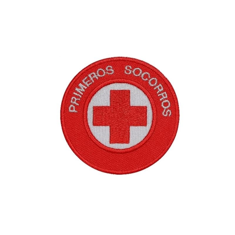 Patche Primeiros Socorros Bordado 5cm