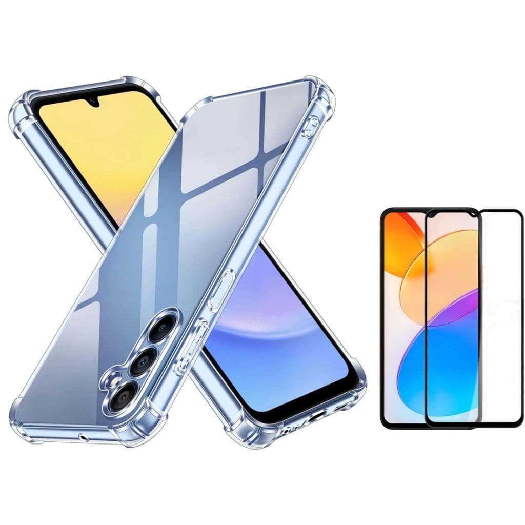 Capinha Capa Case e Película de Vidro 3D para Samsung Galaxy A17
