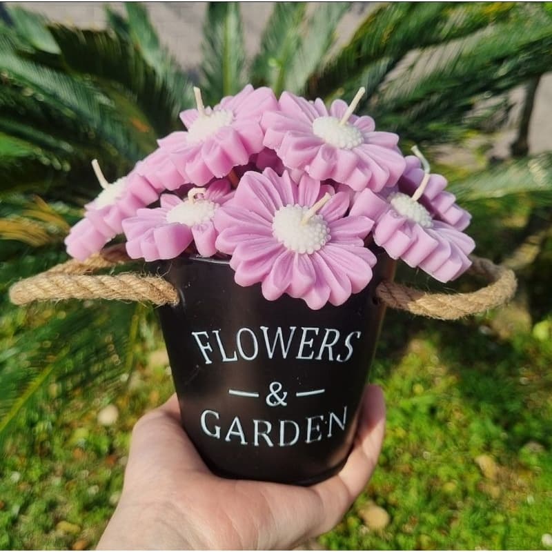 Jardim de Margaridas - Velas Perfumadas