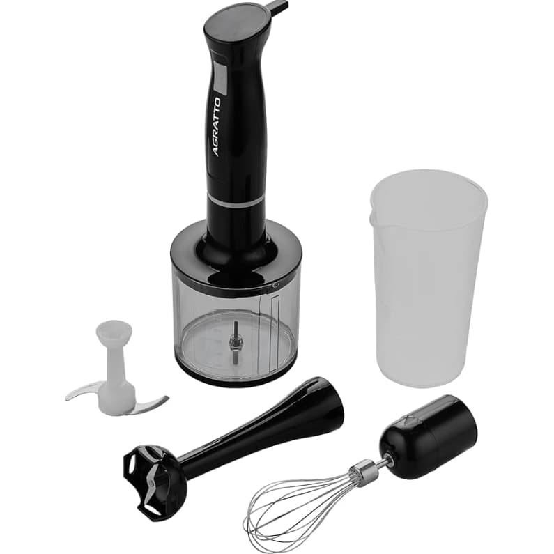 Mixer Processador Batedeira 3 Em 1 Agratto Com Função Turbo 700ml Triturador Multiuso Whey