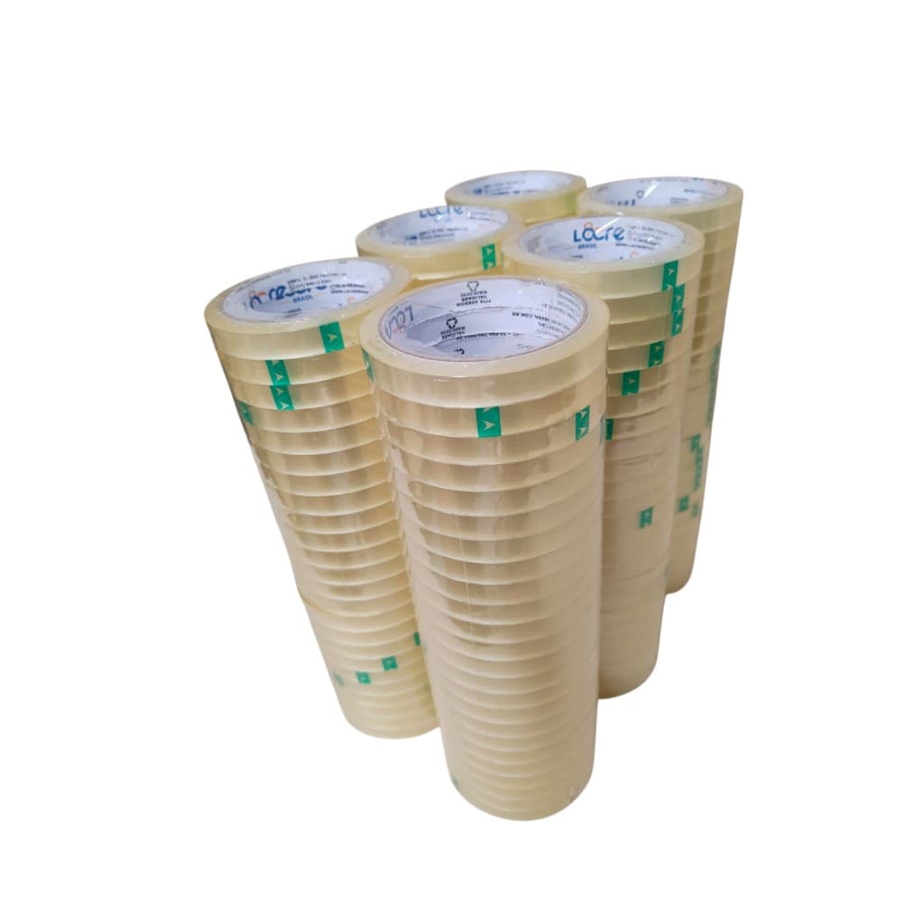 96 Rolos Fita Adesiva Transparente 18X50 Metros