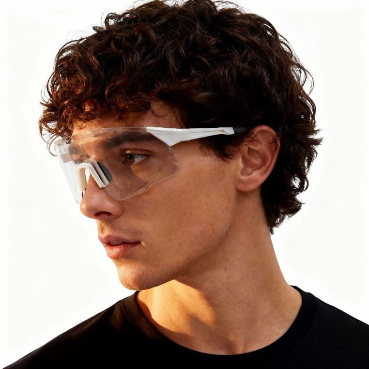 【Betsy】Óculos de Ciclismo Fotocromático Flexível—Lente que Muda de Cor, Proteção UV, Leve e Dobrável