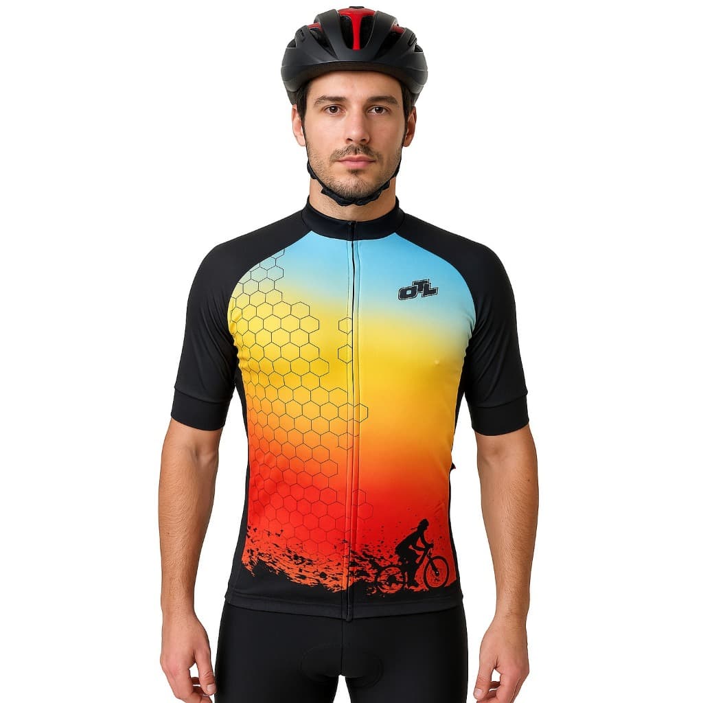 Camiseta De Ciclismo Otl Sunset