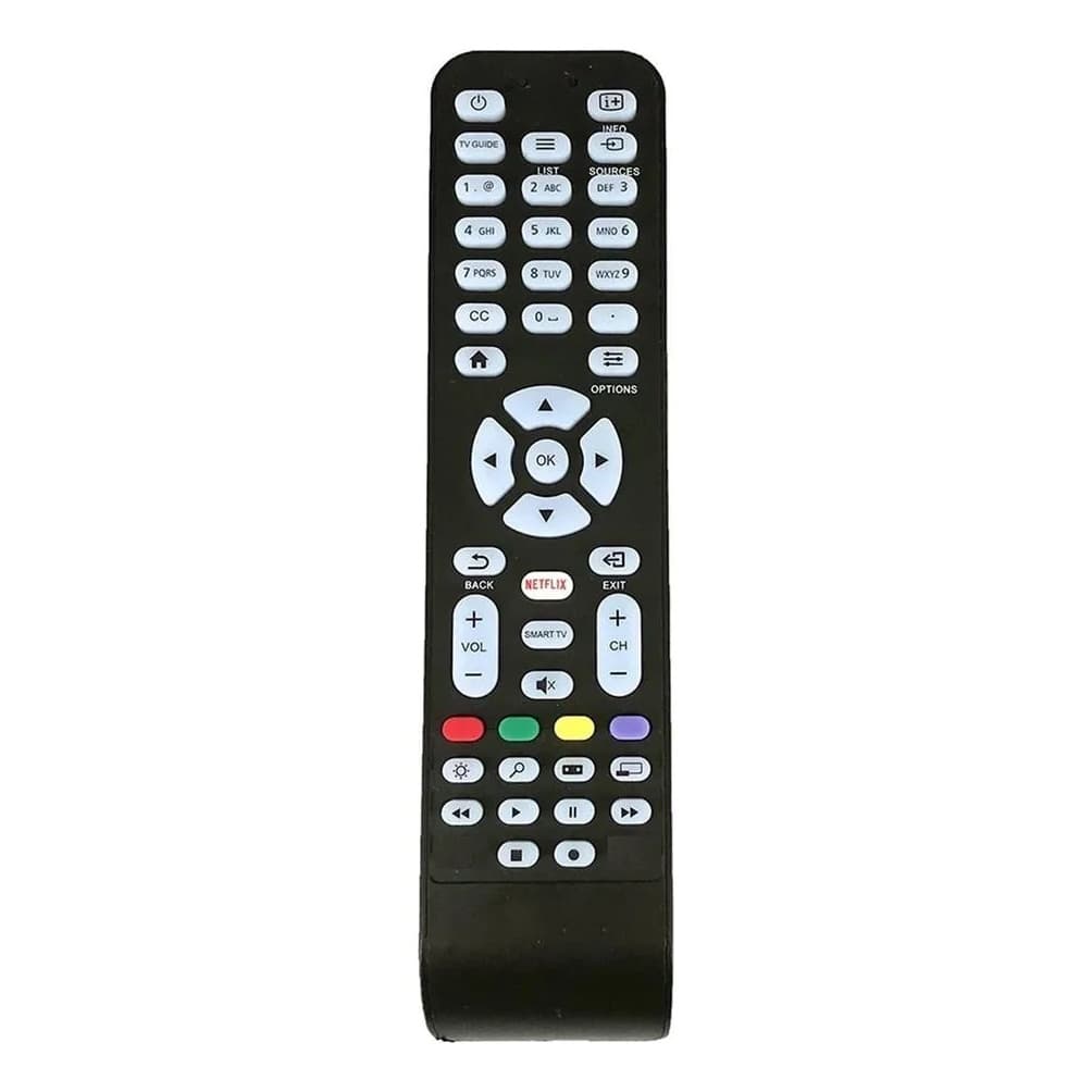Controle Remoto Tv Aoc Smart Netflix - Le43/50/55u7970 + PILHAS